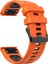 Çift Renk Hızlı Serbest Bırakma Silikon Değiştirme Garmin Fenix ​​7x/6x Safir Gps/6x Pro/6x Gps/5x Gps/5x Plus - Turuncu/siyah Için (Yurt Dışından) 3