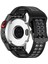 Garmin Iniş MK2S / D2 Delta S / Fenix ​​7s / 6s / 5s Için, Çift Renkli Saat Bandı 20MM Saat Kayış Kayış Silikon Saat Bandı Çift Delikli Tokalı-Siyah / Gri (Yurt Dışından) 1