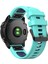 Çift Renk Hızlı Serbest Bırakma Silikon Yedek Garmin Fenix ​​7x/6x Safir Gps/6x Pro/6x Gps/5x Gps/5x Plus - Nane Yeşil/gece Mavisi (Yurt Dışından) 1