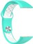 Huawei Band 6 / Honor Band 6 Çift Renkli Silikon Izle Band Ayarlanabilir Bilek Kayışı Değiştirme - Canan / Beyaz (Yurt Dışından) 3