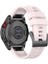 Garmin Fenix ​​7/epix Gen2/descent G1/coros Vertix Silikon Silikon Band Quick Serbest Bırakma Bilek Strap Sports Yedek Saat Bandı - Pembe (Yurt Dışından) 1