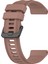 Garmin Forerunner 955 / Forerunner 935 / Descent G1 22MM Twıll Tasarım Silikon Izle Band Siyah Toka Kayışı Değiştirme - Kahve (Yurt Dışından) 3