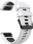 Çift Renk Hızlı Serbest Bırakma Silikon Değiştirme Garmin Fenix ​​7x/6x Safir Gps/6x Pro/6x Gps/5x Gps/5x Plus - Beyaz/siyah Için (Yurt Dışından) 3