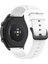 Xiaomi Watch Için S1 22MM Silikon Izle Band Yedek Yedek Saat Kayışı - Beyaz (Yurt Dışından) 3