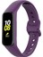 Samsung Galaxy Fit-E SM-R375 Için Silikon Akıllı Saat Band Strap Bilezik Değiştirme Kayışı-Mor (Yurt Dışından) 2
