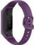 Samsung Galaxy Fit-E SM-R375 Için Silikon Akıllı Saat Band Strap Bilezik Değiştirme Kayışı-Mor (Yurt Dışından) 3