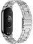Xiaomi Smart Band 8 Şık 3 Boncuklar Akıllı Saat Metal Bandı Yedek Bilek - Gümüş (Yurt Dışından) 1