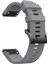 Garmin Fenix ​​5s Için Siyah Üçgen Toka Silikon Izleme Kayışı ile - Gri (Yurt Dışından) 1