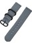 Garmin Venue 2s / Vivoaktif 4s 18MM Naylon Saat Kayışı Üç Ağır Buckes Watch Band Değiştirme - Gray (Yurt Dışından) 5