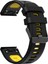 Çift Renk Hızlı Serbest Bırakma Silikon Değiştirme Garmin Fenix ​​7x/6x Safir Gps/6x Pro/6x Gps/5x Gps/5x Plus - Siyah/sarı (Yurt Dışından) 3