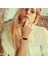 Xiaomi Smart Band Için 8 Rhinestone Dekor Paslanmaz Çelik Kayış Yedek Akıl Swatch Bilek Bandı - Gül Altın (Yurt Dışından) 5
