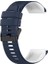 Garmin Fenix ​​7/6/5 Için / Amazfit Falcon Silikon Saat Band 22MM Çift Renk Ayarlanabilir Akıllı Saat Kayışı Değiştirme - Gece Yarısı Mavi / Beyaz (Yurt Dışından) 3