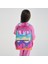 Kids Pembe Rengarenk Dondurma Desenli 2'li Okul Çanta Seti SET0223731 2