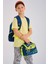 Kids Nefti Fosforlu Sarı Araba Desenli 3’lü Okul Çanta Seti SET0114406 2