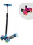 Furkan Oyuncak Cool Wheels Işıklı 3 Tekerlekli Scooter Mavi 1