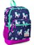 Kids Lacivert Pembe Unicorn Desenli 2'li Okul Çanta Seti SET0223467 2