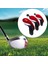 3 Pcs Golf Woods Headcovers Naylon Aksesuar Set Fairway Için Mesh (Yurt Dışından) 4