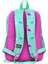 Kids Su Yeşili Neon Pembe Flamingo Desenli 2'li Okul Çanta Seti SET0223111 5