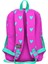 Kids Neon Pembe Su Yeşili Kalp Desenli 2'li Okul Çanta Seti SET0223113 3