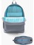 Kids Mor Mavi Pembe Kalp Desenli Usb'li 2'li Okul Çanta Seti SET0223840 4