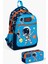 Kids Lacivert Mavi Astronot Desenli 2'li Okul Çanta Seti SET0223486 1