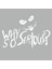 Why So Serious Sticker Beyaz 19X13 cm 1