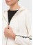 Logo Yazılı Fermuarlı Kapüşonlu Regular Fit Sweat Bayan Sweat 6RYM71 Yjbrz 1130 4