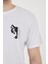 Gökbörü Stronger Oversize T-Shirt Beyaz (Unisex) 3