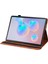 Samsung Galaxy Tab S6 Pu Deri Tablet Kılıf Çiçek Baskı Kapak Kartı Tutucu (Yurt Dışından) 5