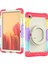 Samsung Galaxy Tab A7 10.4 (2020) T500 / T505 Koruyucu Kılıf Pc + Silikon Kapak 360 Derek (Yurt Dışından) 2