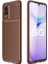 Vivo V21E Kılıf Karbon Fiber Desenli Silikon Kılıf 1