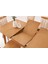 Yakut Alaçatı Açılır Yemek Masa Sandalye Takımı 80X120 2