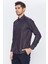 Erkek Lacivert Multicolor Desenli Slim Fit Uzun Kol Gömlek 3