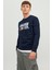 Dust Erkek Lacivert Bisiklet Yaka Sweatshirt 2