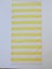 Italy Sarı Çizgili Runner 39 x 139 cm 3