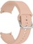 Samsung Galaxy Watch 4 5 Pro 40 42 44 45 46MM Uyumlu Orjinal Tasarım Kavisli Purelux Silikon Kordon 2