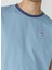 Bisiklet Yaka Düz Açık Lacivert Erkek T-Shirt Lımber T-Shırt 4
