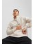 Jorvesterbro Sweat Quarter Zıp Hn Sn Erkek Bej Sweatshirt 12241777-Moonb 3
