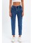 Koyu Mavi Mom Jeans Likralı Kot Pantolon Koyu-Mavi-Mom-Jean-1 2