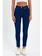 Mavi Yüksek Bel Dar Paça Skinny Power Likralı Kot Pantalon Trefjeans-2-Mavi 4