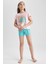 Kız Çocuk Baskılı Kısa Kollu Pijama Takım A1600A823SM 2