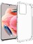 Xiaomi Note 12 4g Kılıf Şeffaf Olex Nitro Köşeli Silikon Kapak Kılıf 1