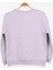 Kız Çocuk Sweatshirt Güpürlü 6-12 Yaş, Gri Melanj 2