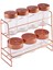 Top Copper 8'li Standlı Baharat Takımı 5
