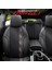 Horizon Design Yüksek Kalite Deri-Kumaş Özel Tasarım Universal Oto Koltuk Kılıfı Tam Set 5