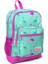 Kids Su Yeşili Neon Pembe Flamingo Desenli Usb'li 2'li Okul Çanta Seti SET0223275 2