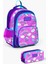 Kids Mor Açık Pembe Unicorn Desenli 2'li Okul Çanta Seti SET0223404 1