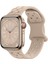 Apple Watch (Seri 10 42mm ) 9 8 7 6 5 4 3 2 Se Uyumlu (38/4041)MM Yeni Desen Silikon Kordon 2