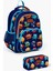 Kids Lacivert Mavi Canavar Desenli 2'li Okul Çanta Seti SET0223410 1