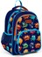 Kids Lacivert Mavi Canavar Desenli 2'li Okul Çanta Seti SET0223410 2
